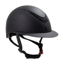 Casco da donna Galaxy con visiera larga e montatura lucida Equestro