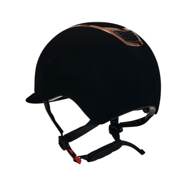 Casco Eclipse in velluto tinta unita (3 imbottiture) Equestro Casco Eclipse in velluto tinta unita (3 imbottiture) Equestro