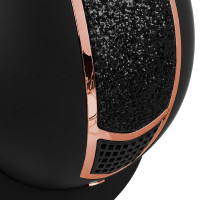Casco Eclipse con strass Equestro Nero / oro rosa Casco Eclipse con strass Equestro Nero / oro rosa