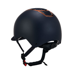 Casco Eclipse con strass Equestro Marino / oro rosa Blu marino
