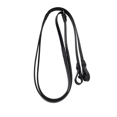Glattes Leder-Dressurzaumzeug Dressage+ Equestro Nero Glattes Leder-Dressurzaumzeug Dressage+ Equestro Nero