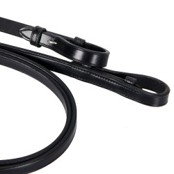 Glattes Leder-Dressurzaumzeug Dressage+ Equestro Nero Glattes Leder-Dressurzaumzeug Dressage+ Equestro Nero