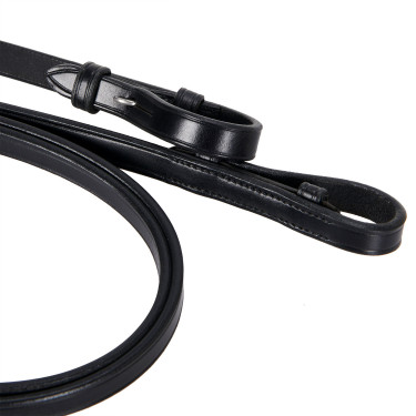 Glattes Leder-Dressurzaumzeug Dressage+ Equestro Nero Glattes Leder-Dressurzaumzeug Dressage+ Equestro Nero