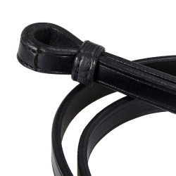 Glattes Leder-Dressurzaumzeug Dressage+ Equestro Nero Glattes Leder-Dressurzaumzeug Dressage+ Equestro Nero
