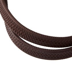 Briglia con capezzina messicana e montone sintetico Equestro Cognac Marrone