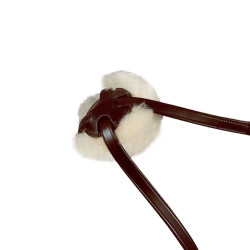 Briglia con capezzina messicana Equestro Marrone scuro