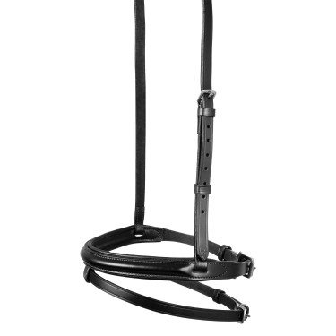 Briglia con capezzina combinata Equestro Nero