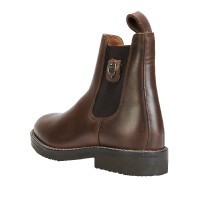 Stivali unisex con suola in gomma antiscivolo Classic Plus Equestro Marrone