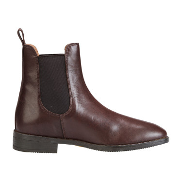 Stivali unisex con elastici laterali Classic Equestro Marrone scuro