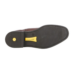 Stivali unisex con elastici laterali Classic Equestro Marrone scuro