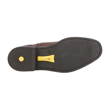Stivali unisex con elastici laterali Classic Equestro Marrone scuro
