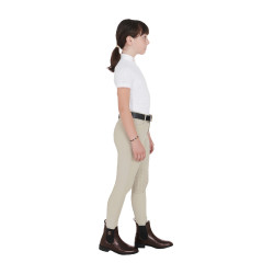 Stivali unisex con elastici laterali Classic Equestro Marrone scuro