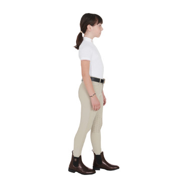 Stivali unisex con elastici laterali Classic Equestro Marrone scuro