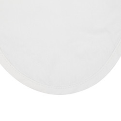 Cuffia antimosche per pony con orecchie elastiche collezione base Equestro Bianco