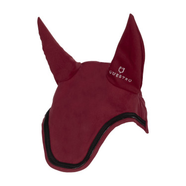 Cuffia anti-mosche in tessuto tecnico elasticizzato con logo collezione Elegance Equestro Cuffia anti-mosche in tessuto tecnico elasticizzato con logo collezione Elegance Equestro
