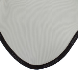 Cuffia antimosche in tessuto tecnico GP Equestro Verde chiaro / nero
