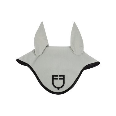 Cuffia anti-mosche in tessuto tecnico con logo GP Equestro Cuffia anti-mosche in tessuto tecnico con logo GP Equestro