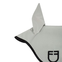 Cuffia anti-mosche in tessuto tecnico con logo GP Equestro Petrolio / nero Blu Cuffia anti-mosche in tessuto tecnico con logo GP Equestro Petrolio / nero Blu