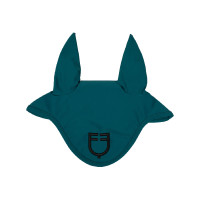 Cuffia anti-mosche in tessuto tecnico con logo Equestro Petrolio / nero Blu Cuffia anti-mosche in tessuto tecnico con logo Equestro Petrolio / nero Blu