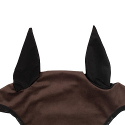 Cuffia anti-mosche in tessuto Louvre Acavallo Marrone Cuffia anti-mosche in tessuto Louvre Acavallo Marrone