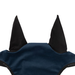 Cuffia anti-mosche in tessuto Louvre Acavallo Blu
