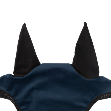 Cuffia anti-mosche in tessuto Louvre Acavallo Blu