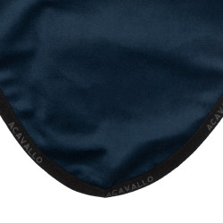 Cuffia anti-mosche in tessuto Louvre Acavallo Blu