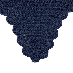 Cuffia anti-mosche in cotone Equestro Cuffia anti-mosche in cotone Equestro
