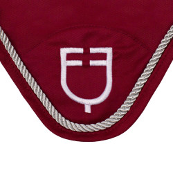 Cuffia antimosche in cotone con logo centrale New Style Equestro Cuffia antimosche in cotone con logo centrale New Style Equestro