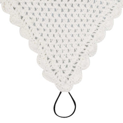 Cuffia antimosche in cotone con attacco alla cavezza Equestro Cuffia antimosche in cotone con attacco alla cavezza Equestro