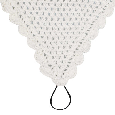 Cuffia antimosche in cotone con attacco alla cavezza Equestro Cuffia antimosche in cotone con attacco alla cavezza Equestro