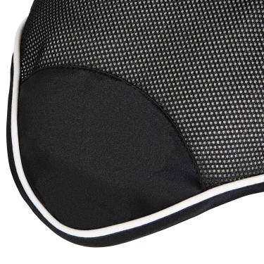 Cuffia anti-mosche in cotone antibatterico Equestro Nero / nero