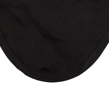 Cuffia anti-mosche collezione basic con orecchie elastiche Equestro Nero