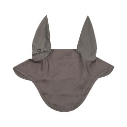 Cuffia anti-mosche collezione basic con orecchie elastiche Equestro Grigio