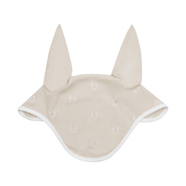 Cuffia anti-mosche con logo multicolore White Line Edition Equestro Cuffia anti-mosche con logo multicolore White Line Edition Equestro