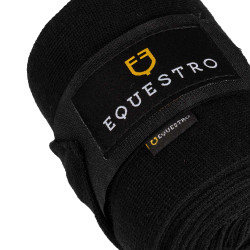 Bende da riposo in lana confezione da 4 Equestro Nero