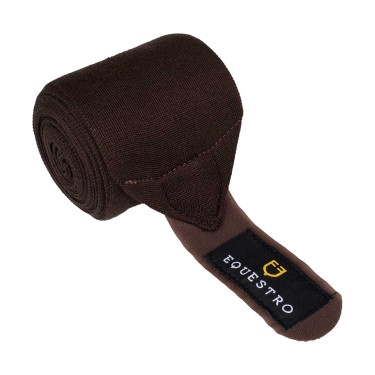 Bende da riposo in lana confezione da 4 Equestro Marrone