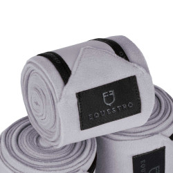 Fasce da polo in set da 4 Equestro Grigio / nero