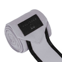 Fasce da polo in set da 4 Equestro Grigio / nero Fasce da polo in set da 4 Equestro Grigio / nero