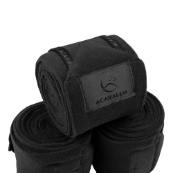 Fasce da polo anti-pilling con chiusura in velcro Acavallo, set da 4 Fasce da polo anti-pilling con chiusura in velcro Acavallo, set da 4