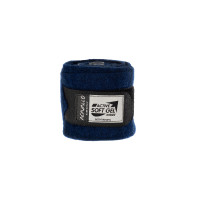 Fasce da polo in lana vergine con gel Acavallo a coppia Blu Fasce da polo in lana vergine con gel Acavallo a coppia Blu