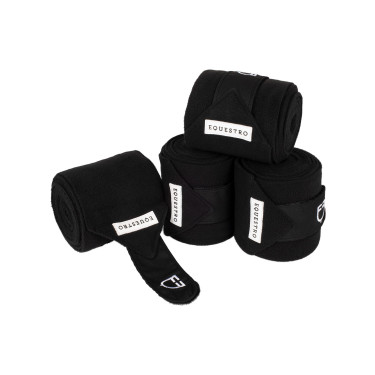 Fasce da polo con chiusura in velcro Trim set da 4 Equestro