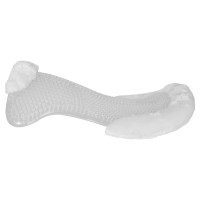Ammortizzatore terapeutico in gel con rialzo anteriore in lana ecologica Acavallo Trasparente / bianco Ammortizzatore terapeutico in gel con rialzo anteriore in lana ecologica Acavallo Trasparente / bianco