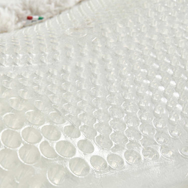 Ammortizzatore terapeutico in gel con rialzo anteriore in lana ecologica Acavallo Trasparente / naturale