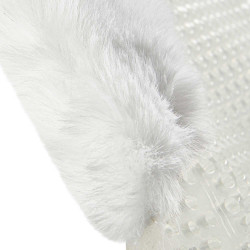 Ammortizzatore terapeutico in gel ritagliato in lana ecologica Acavallo Trasparente / bianco