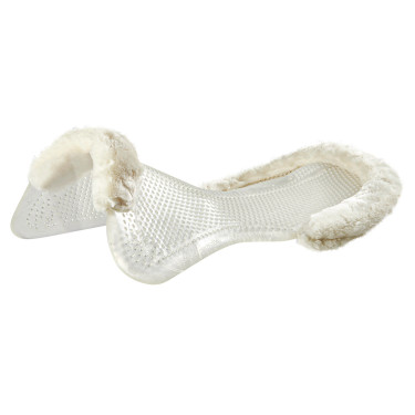 Ammortizzatore terapeutico in gel ritagliato in lana ecologica Acavallo Trasparente / naturale