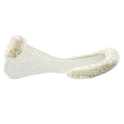 Ammortizzatore terapeutico in gel ritagliato in lana ecologica Acavallo Trasparente / naturale