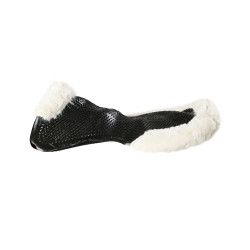 Ammortizzatore terapeutico in gel ritagliato in lana ecologica Acavallo Nero / naturale