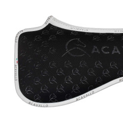 Ammortizzatore terapeutico con memory foam e grip in silicone Acavallo Nero / bianco Ammortizzatore terapeutico con memory foam e grip in silicone Acavallo Nero / bianco