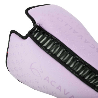 Ammortizzatore terapeutico con memory foam e grip in silicone Acavallo Lilla / nero Viola
